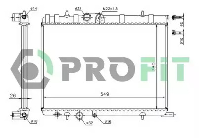 Теплообменник PROFIT PR 5514A1